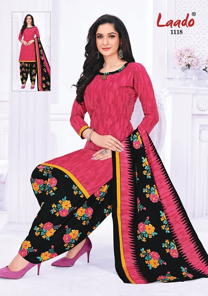 Laado Priti Patiyala Vol-11 Cotton Print Designer Readymade With Inner